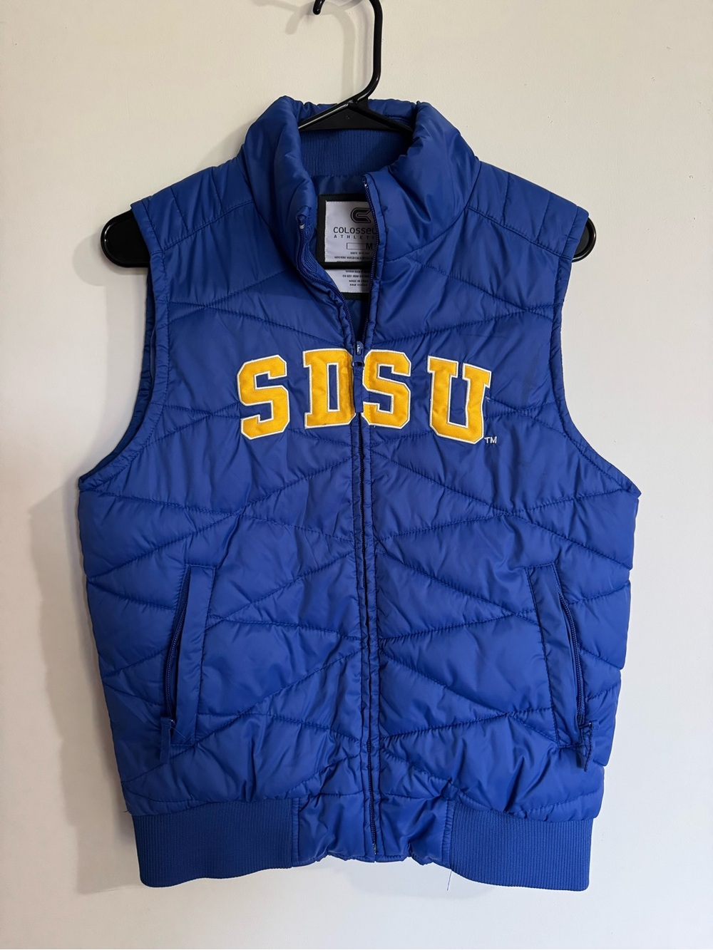SDSU Quilted Puffer Vest